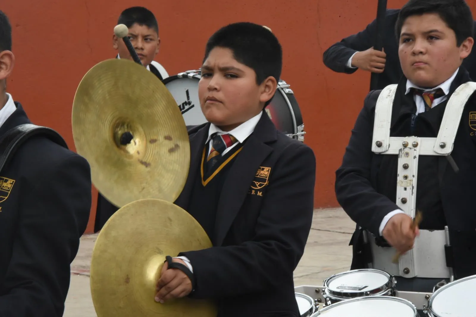 Percusionista de Toros Marching Band